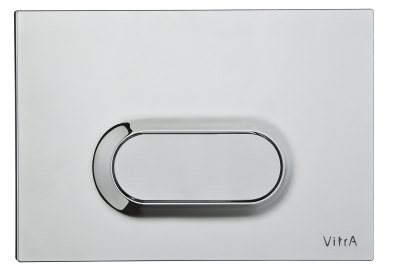 Loop O önden tek basmalı kumanda paneli Parlak krom