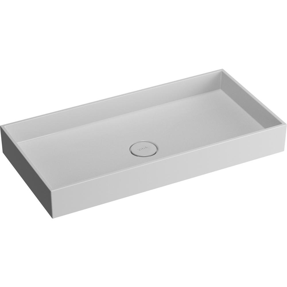 Memoria Dikdörtgen Çanak Lavabo, 80 cm Infinit