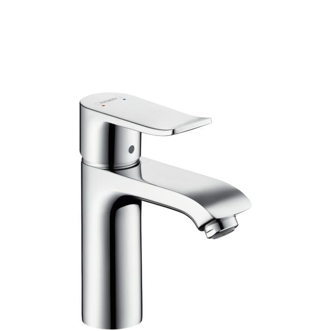 Metris Tek Kollu Lavabo Bataryası 110 Sifon Kumandalı Krom