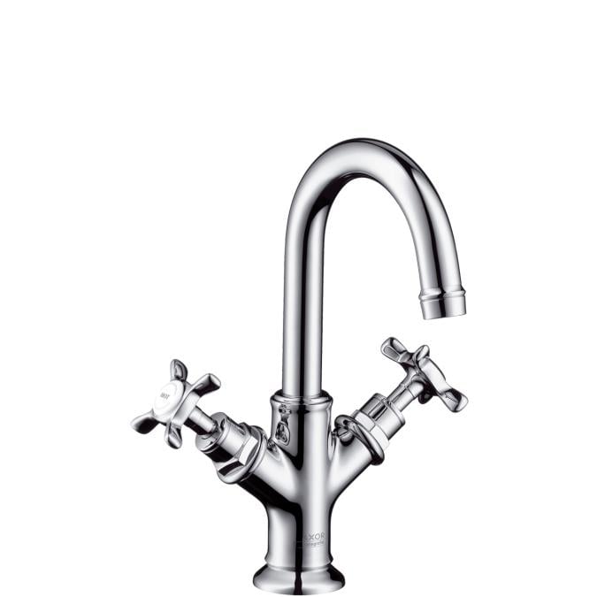 Montreux Tek Delikli Lavabo Bataryası Küçük Lavabolar İçin Sifon Kumandalı Krom