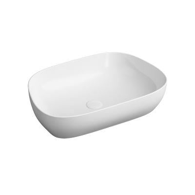 Outline Oval lavabo, 60 cm Mat Beyaz