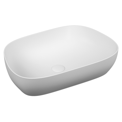 Outline TV Lavabo, 63 cm Mat Beyaz