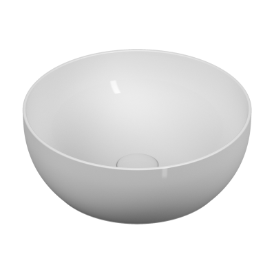 Outline Yuvarlak lavabo, 40 cm Beyaz