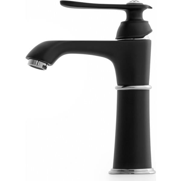 PREMİUM LAVABO BATARYASI SIYAH-KROM