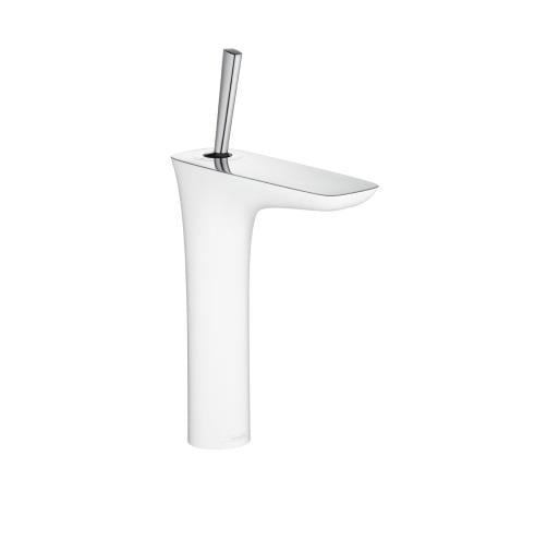 PuraVida Tek kollu lavabo bataryası 200 Beyaz/Krom