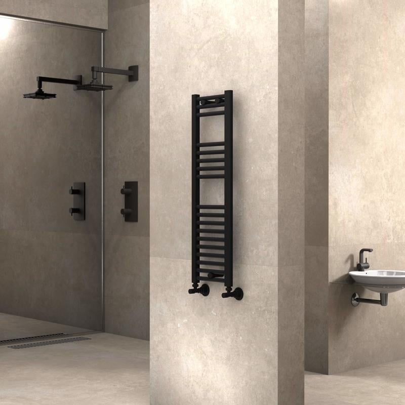Radiva Haiti Havlupan 300x1000 Düz Mat Siyah