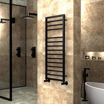 Radiva Naxos Dekoratif Havlupan 500x1193 Mat Siyah