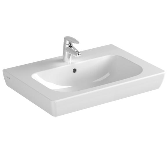 S20 Etajerli lavabo 65 cm Orta armatür delikli su taşma delikli
