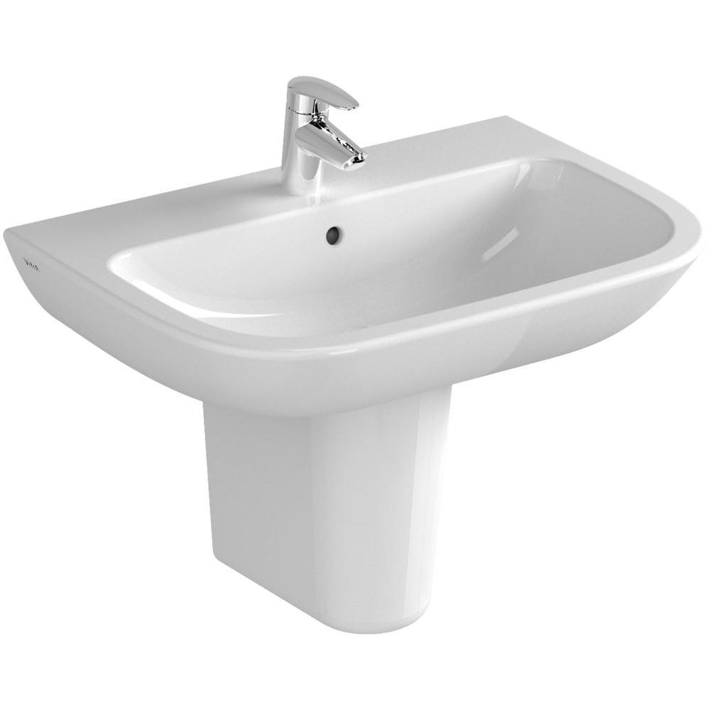 S20 Lavabo 65 cm Orta armatür delikli su taşma delikli