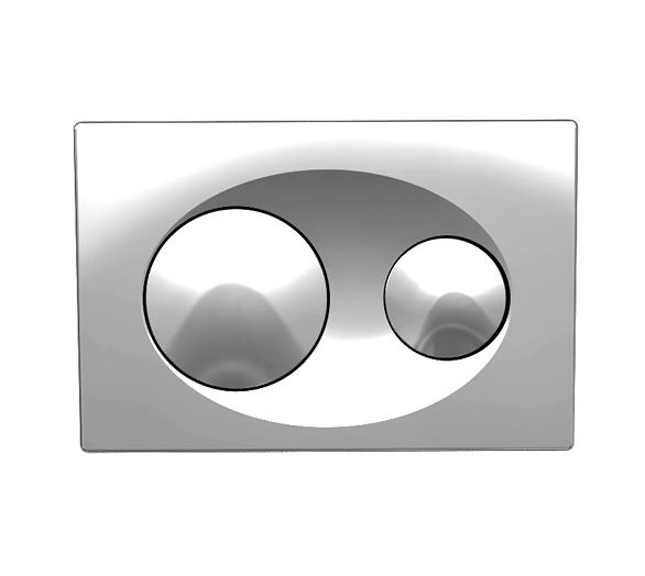 Savio Kumanda Paneli Parlak Krom