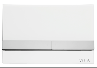 Select kumanda paneli-Cam Beyaz - Krom buton