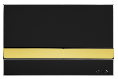 Select kumanda paneli-Cam Siyah - Altın buton