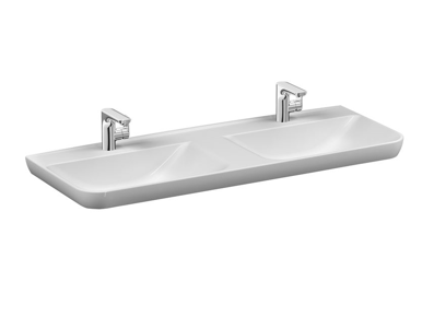Sento Çift gözlü lavabo, 130 cm