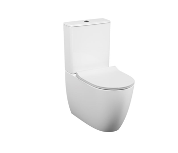 Sento Rim-ex duvara tam dayalı takım klozet, 65 cm