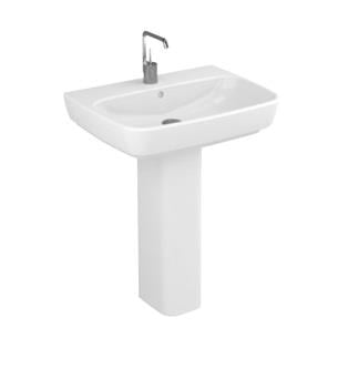 Shift Lavabo 65 cm Orta armatür delikli su taşma delikli tezgah üstü kullanıma uygun