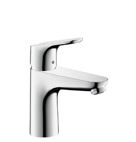 Tek Kollu Lavabo Bataryası 100 Kumandalı Krom