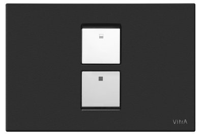 Twin2 kumanda paneli Mat Siyah-Krom Buton