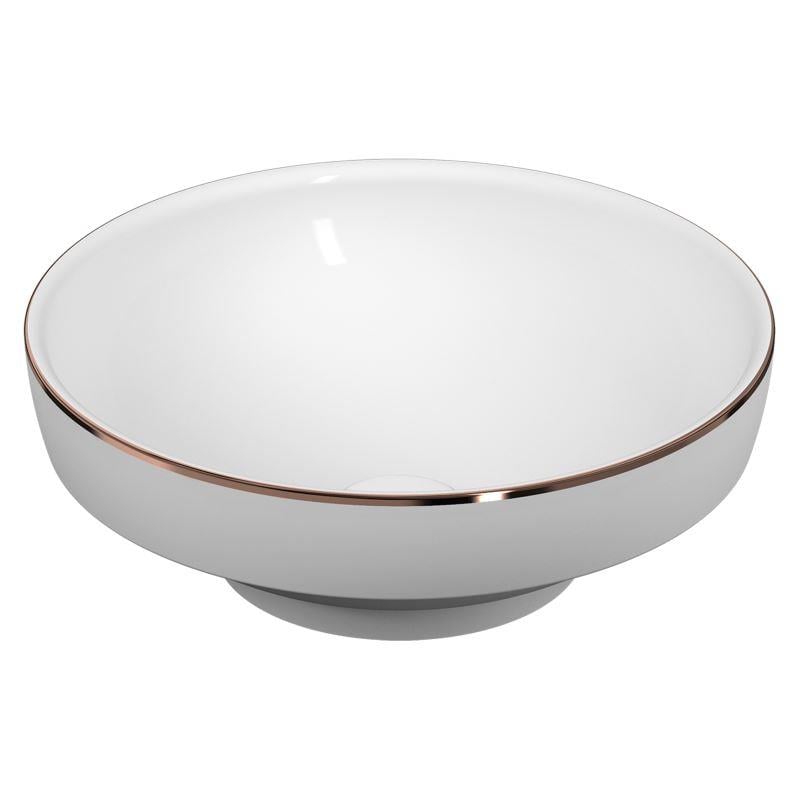 Water Jewels Çanak lavabo, 40 cm Bakır Çizgili