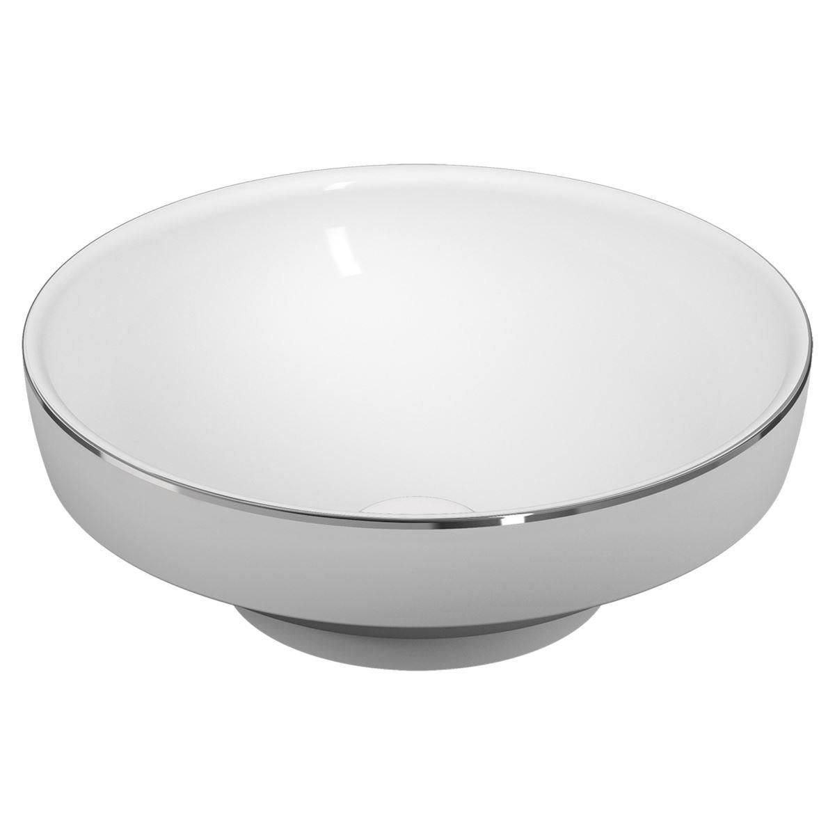 Water Jewels Çanak lavabo, 40 cm Platin Çizgili