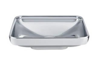 Water Jewels Dikdörtgen Tezgah Üstü Lavabo 60 cm Platin