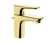 X-Line Lavabo bataryası (sifon kumandalı-kısa) altın