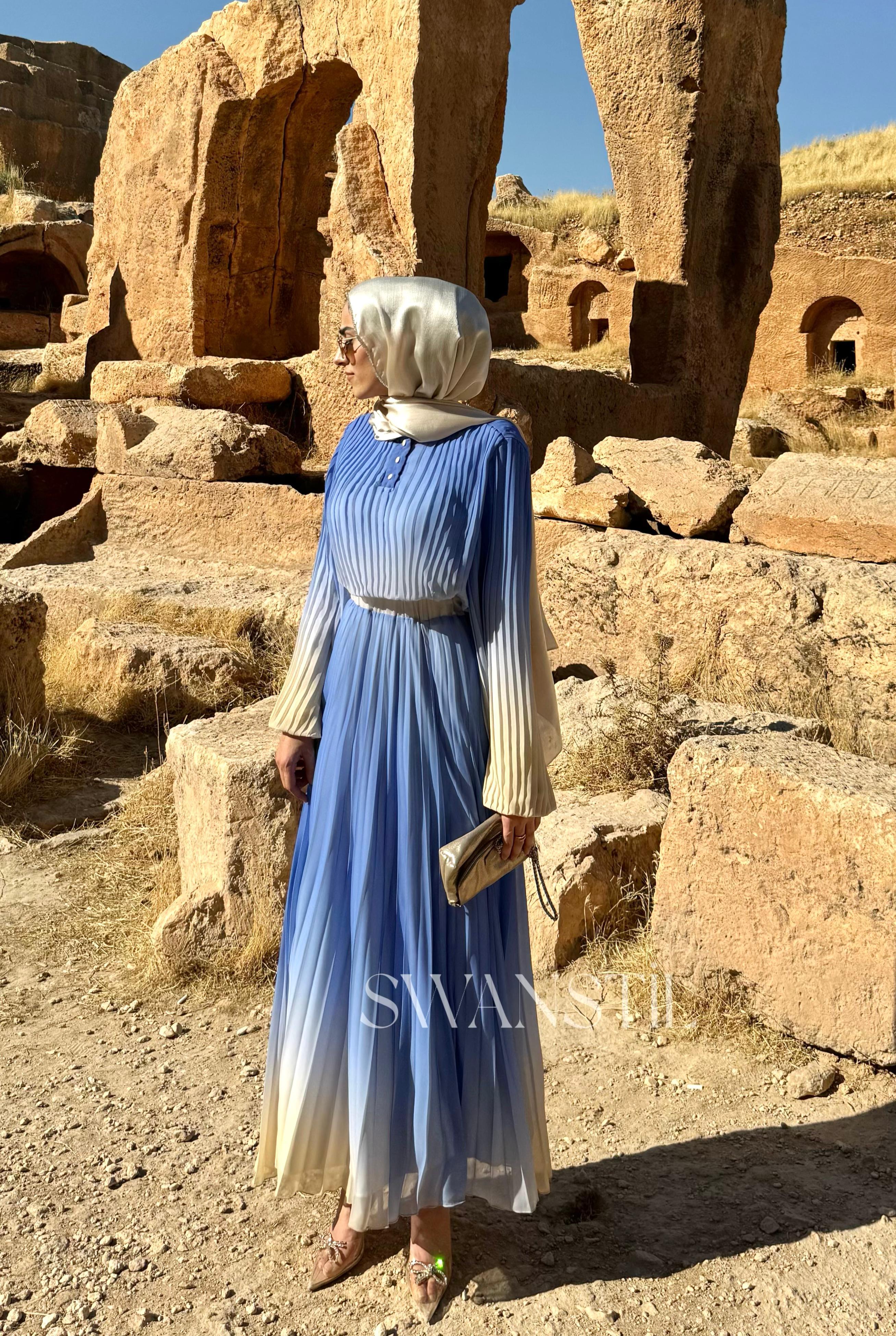 HELEN ETEKLİ TAKIM(MAVİ)