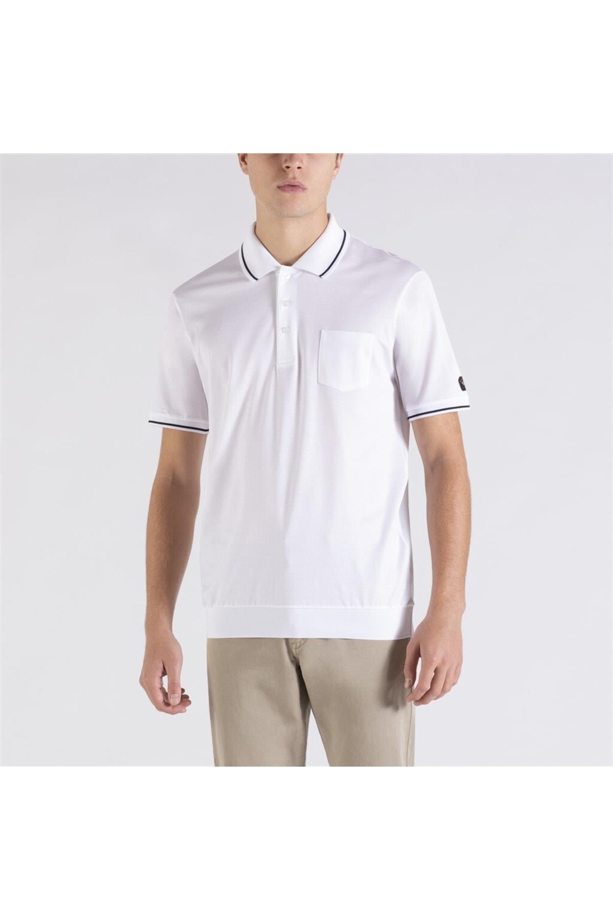 Üst GiyimPaul&SharkMENS KNITTED POLO SHIRT C.W. COTTON