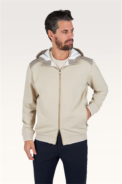 IKE Project #009 NYLON×SWEAT HOODIE Paul&Shark Kapüşonlu Sweatshirt | Şıklık ve Konfor | Markamark