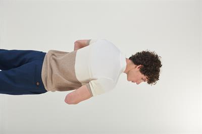 3 Parçalı Triko Yakalı T-Shirt