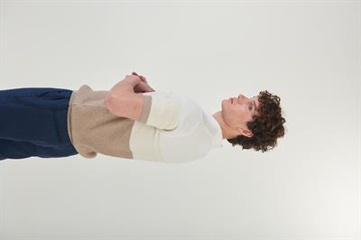 3 Parçalı Triko Yakalı T-Shirt