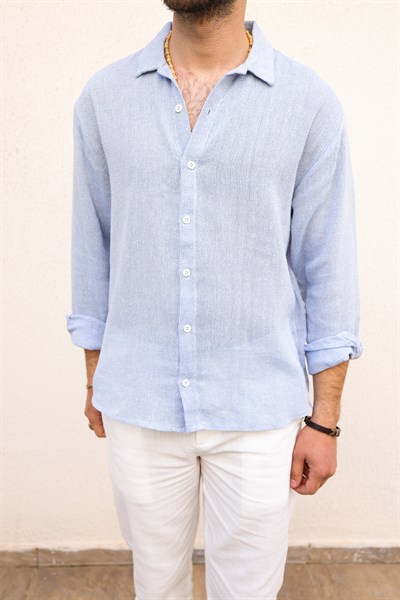 Ace Pamuk Keten Gömlek