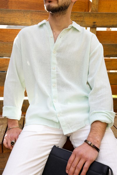 Ace Pamuk Keten Gömlek