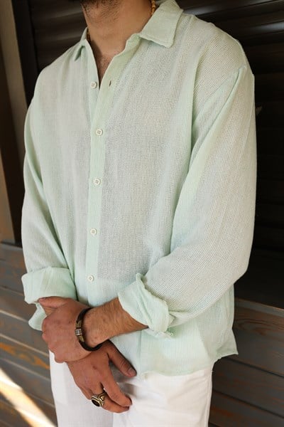 Ace Pamuk Keten Gömlek