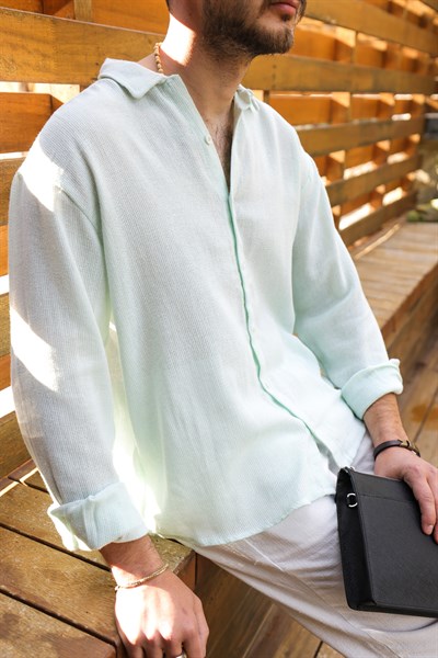 Ace Pamuk Keten Gömlek