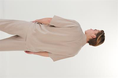 Apaş Yaka Model Dökümlü Gömlek