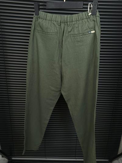 Beli Kemerli Lınen Kumaş Pantolon