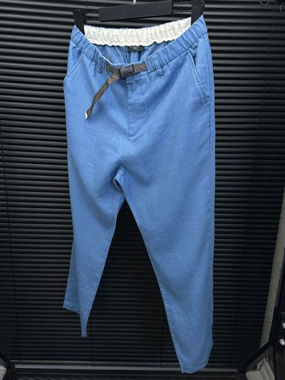 Beli Kemerli Lınen Kumaş Pantolon