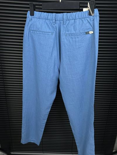 Beli Kemerli Lınen Kumaş Pantolon