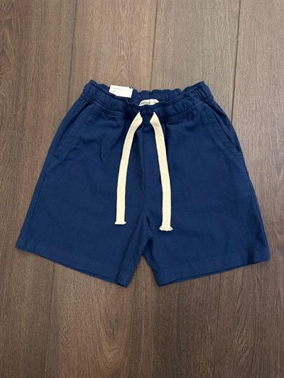 Beli Lastikli Keten Kumaş Şort