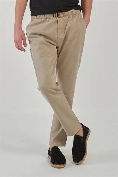 Beli Lastikli Tencell Kumaş Pantolon