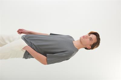 Bisiklet Yaka Düz Basic T-Shirt