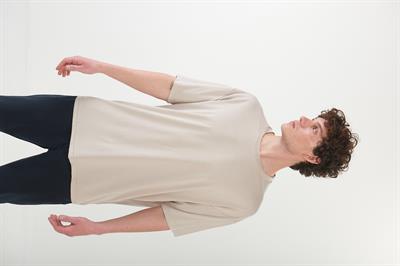 Bisiklet Yaka Düz Basic T-Shirt