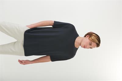 Bisiklet Yaka Düz Basic T-Shirt