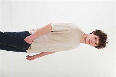 Bisiklet Yaka Düz Basic T-Shirt