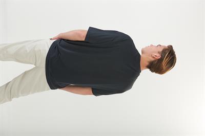 Bisiklet Yaka Düz Basic T-Shirt