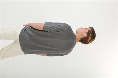 Bisiklet Yaka Düz Basic T-Shirt