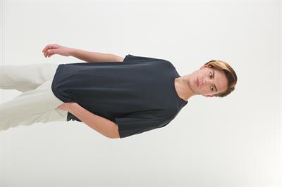 Bisiklet Yaka Düz Basic T-Shirt