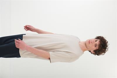 Bisiklet Yaka Düz Basic T-Shirt