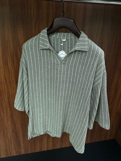 Boho Yakalı Harem T-Shirt