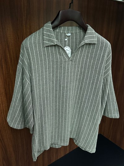 Boho Yakalı Harem T-Shirt